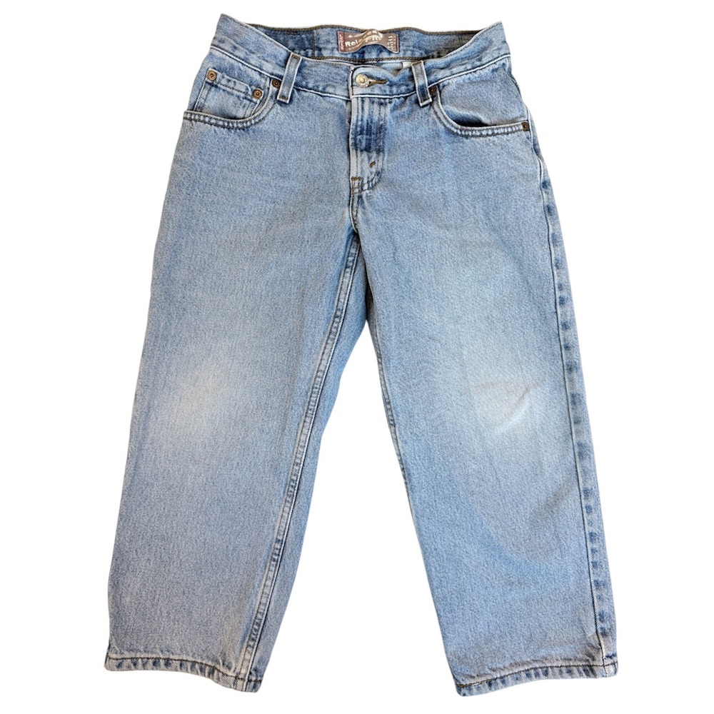 Levi's 550 Relaxed Fit Kids 8 Husky Blue Denim Jeans